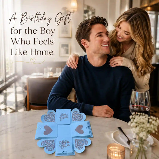 Birthday Explosion Gift Box for Boyfriend: Turn Your Love Story Into a Gift