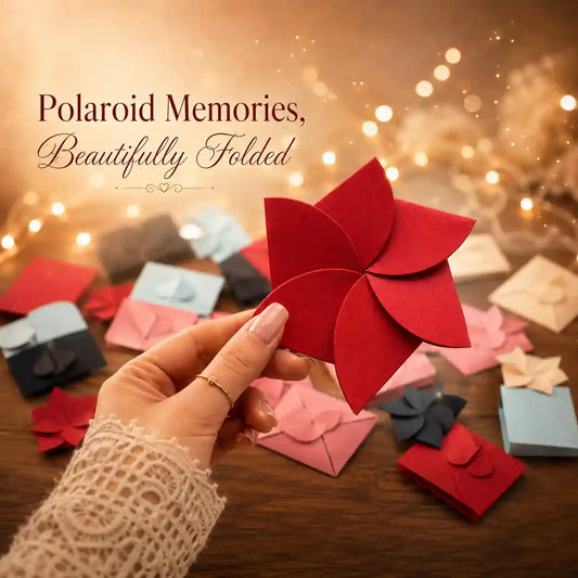 How Xplosion Box Origami Photo Folders Make Polaroid Memories Feel Extra Special