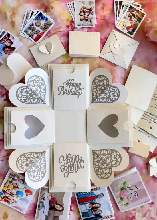 Explotion Gift Personalized Explosion Gift Box With Photos | Xplosion Box