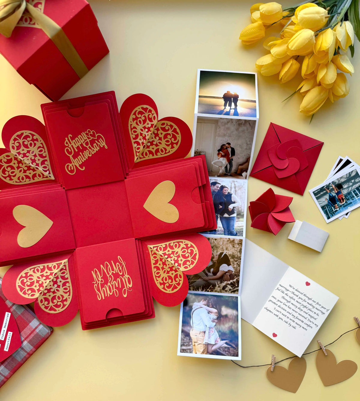 Anniversary Explosion Gift Box | Red Xplosion Box