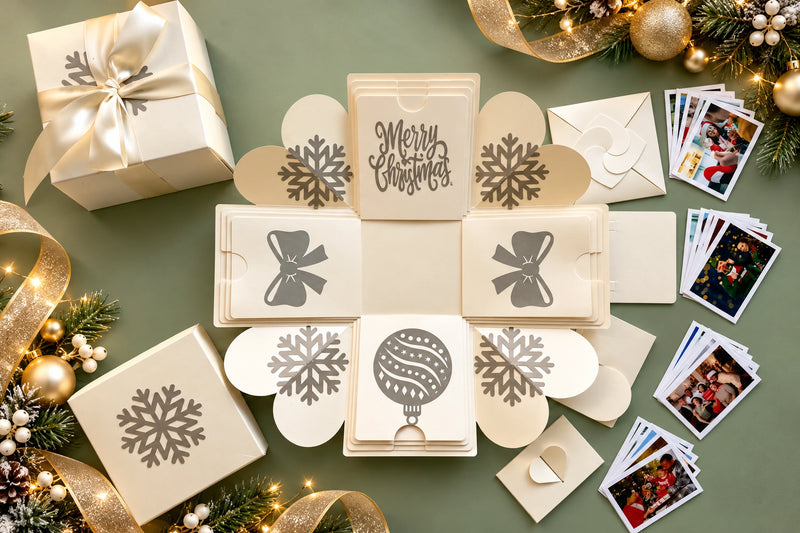 White Explosion Gift Box | Christmas Xplosion Box